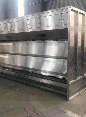 双层水旋柜家具漆雾净化型无泵水幕水循环漆物净化烤漆除尘设