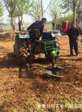 大功率2米旋长加钻刨坑机头山地JMP开荒种植钻坑机山地碎石层螺打