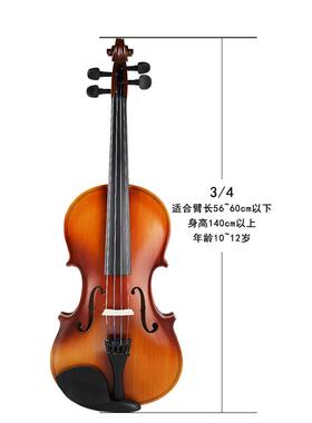正品Sno wpine斯洛帕尼MV00小提琴成人初者学儿童乐1器练习