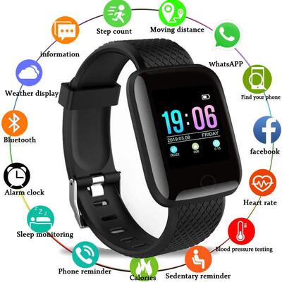D13 Smart Watch Men Blood Pressure Waterproof Smartwatch Wom