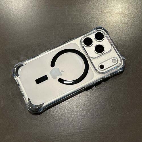 新款透明气囊四角防摔适用苹果17promax手机壳18磁吸iPhone16promax简约高级感15plus/14男女13pro时尚12套