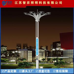 厂家直销15-30米大功率广场照明高杆灯可自动升降