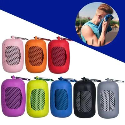 Summer Quick Dry Fitness Cool Towel Portable Mini Silica Gel