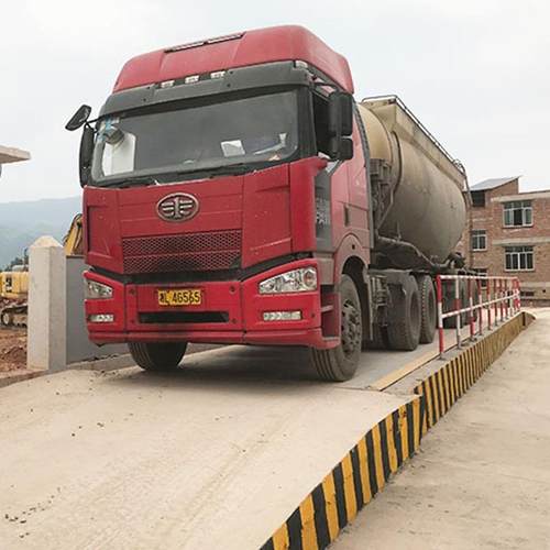 智电150吨地能联网150地磅称重系统智慧工地汽t车衡检重无物人值