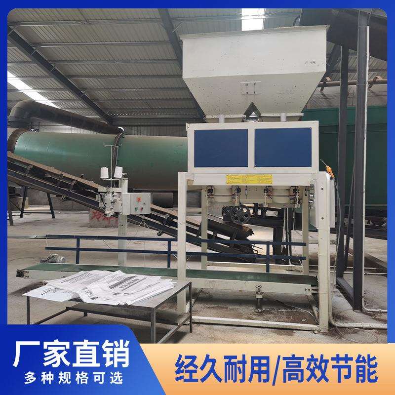 双斗双秤颗粒分装机肥料包装秤称重包装设备粮食定量包装机多功能