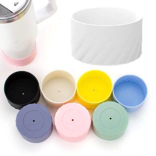 Silicone Boot Bottom Sleeve Cover for Stanley 40oz Tumbler