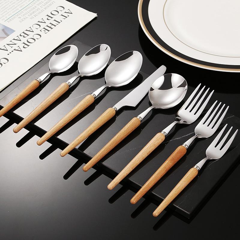 不锈钢葡萄牙餐具西餐餐具套装