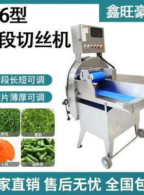 全自动变频806型切段机 包菜酸菜切丝机叶茎类切片蔬菜工厂商用