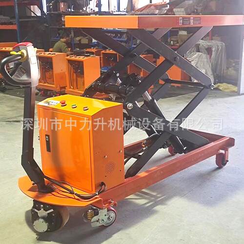 500/1CDDTJ-S550kg全电动升降平车电动液台压剪叉升降机移动模具