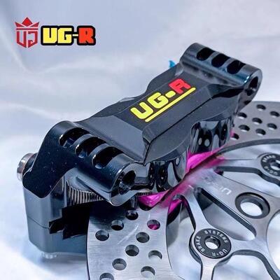 ugr大幅射卡钳小牛电摩卡钳升级高性能对四活塞大幅射