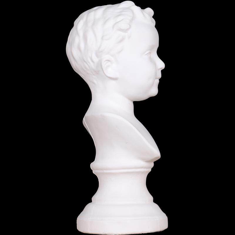 厂家直销法国儿童石膏像美术用品写生教具几何体五官手脚人物胸像