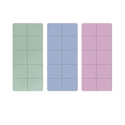 tpe可折叠瑜伽垫学生午睡垫便携无味健身垫隔防滑跳绳运动垫