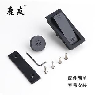 鎖臥家室衛(wèi)生間幽靈木門鎖廚房谷倉OMK內(nèi)嵌推 廠移鎖門扣門外掛式