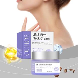 Cream Moisturizes and OUHOE neck Skincare tightens Neck