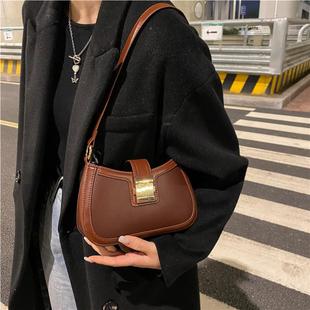 小众搭行百包包女201新款 女包ETF质感腋下包女2士单肩 时尚 流韩版