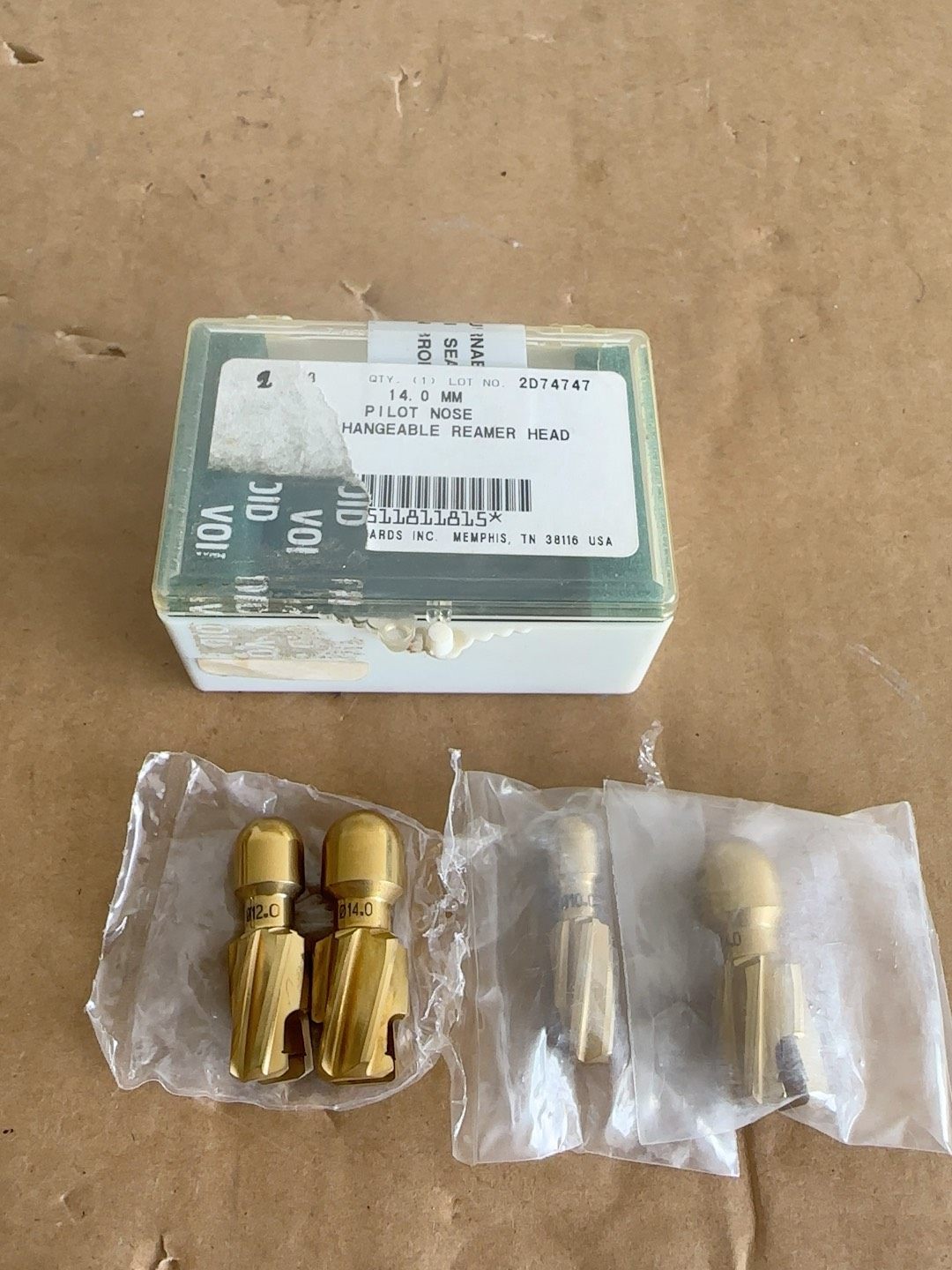 14.0 MM PILOT NOSE  钻头 3个 原装正品