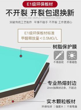 老板桌大气时尚大班台桌总裁桌.6/2.UJC-D01328/.23米办公书橱柜