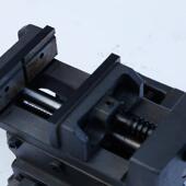 密钻床铣钳床十字台810钳耐用台虎高碳钢锻造精十字平口钳