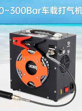 DIDEEP12V车载220V家用电高压电动打气机30mpa自动停机版无异味