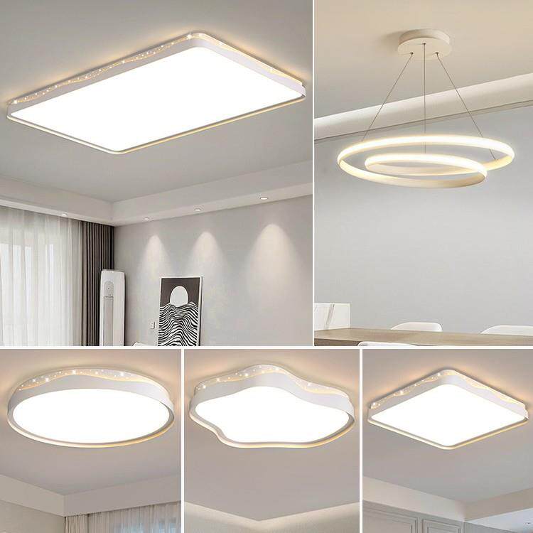 客厅吸顶灯2025年新款简约现代大气北欧卧室灯广东中山灯具