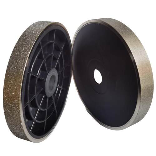 金刚石磨砂轮8寸200mm25厚25.4孔合金塑料蕊砂轮磨具