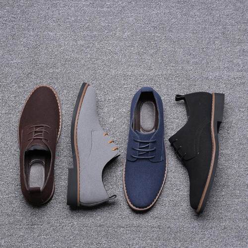 464748大码男士磨砂皮鞋leather shoes for men in large sizes