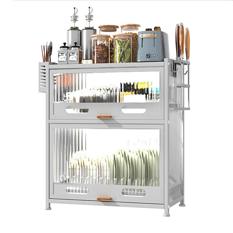 碗碟收纳架 厨房置物家用碗架台面碗筷双层碗架沥水柜沥水碗碟架