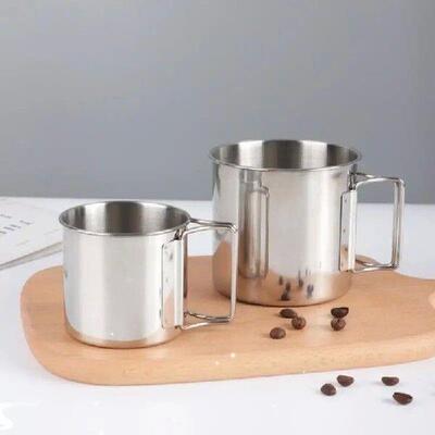 500ml Camping Cup Mug Camping Hiking Portable Stainless