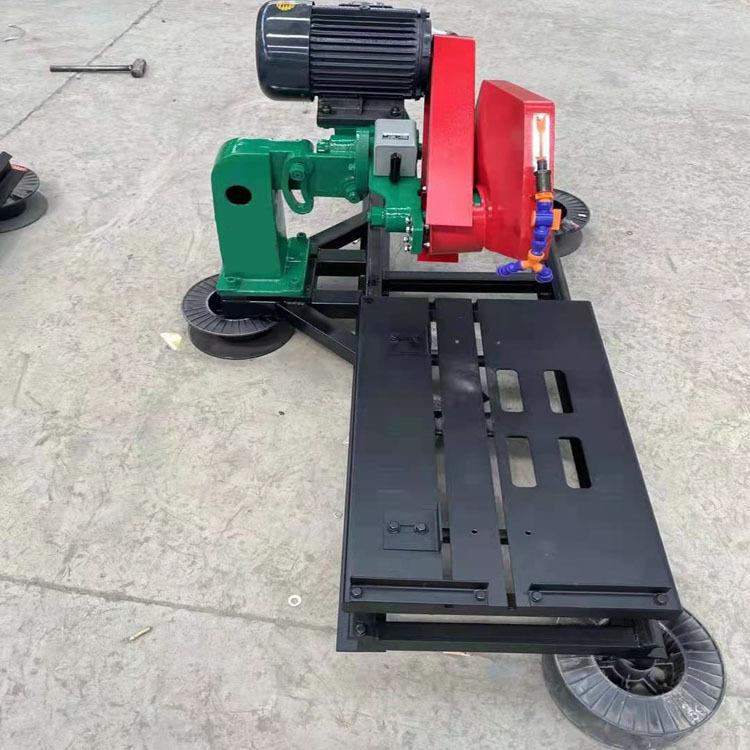 Q800型台式石材切割机 大理石花岗石耐火砖切割机 轨道倒角切割机