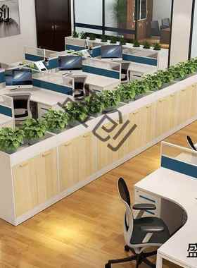 公室隔断储料物柜文件IIY资矮柜花柜简约绿植柜办矮柜柜资料档案