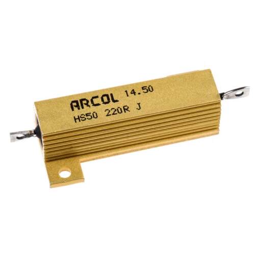 进口电阻ARCOL HS50 50W 220R J 270R J 330R J 360R J 390R J F