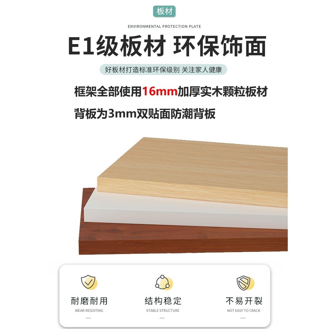 a4简易书架置物架书橱柜学生收纳柜落地简约文件柜实木储物柜靠墙