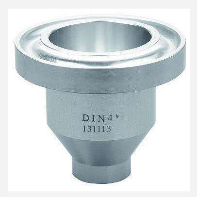 沪粤明现货供应4mm DIN4#粘度杯 油墨涂料粘度杯DIN 4#