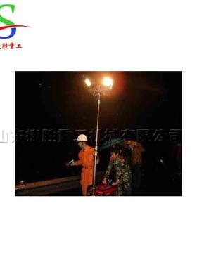 工程施工照明车推升拖HDO车式抢险救灾明灯手降式夜间施照工照亮