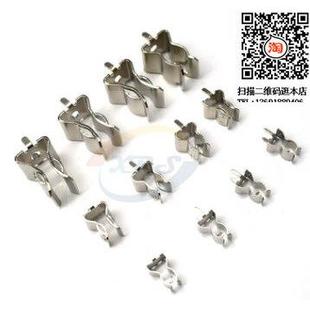 20mm直插保险丝夹保险丝座 保险管座熔断玻璃管座铜夹正品 XRS