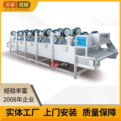 翻转风干线吹干包装袋水分设备杀菌锅配套机器真空产品清洗风干