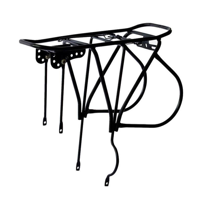 山地车后货架 自行车带护栏钢制后货架 加强型驮货架