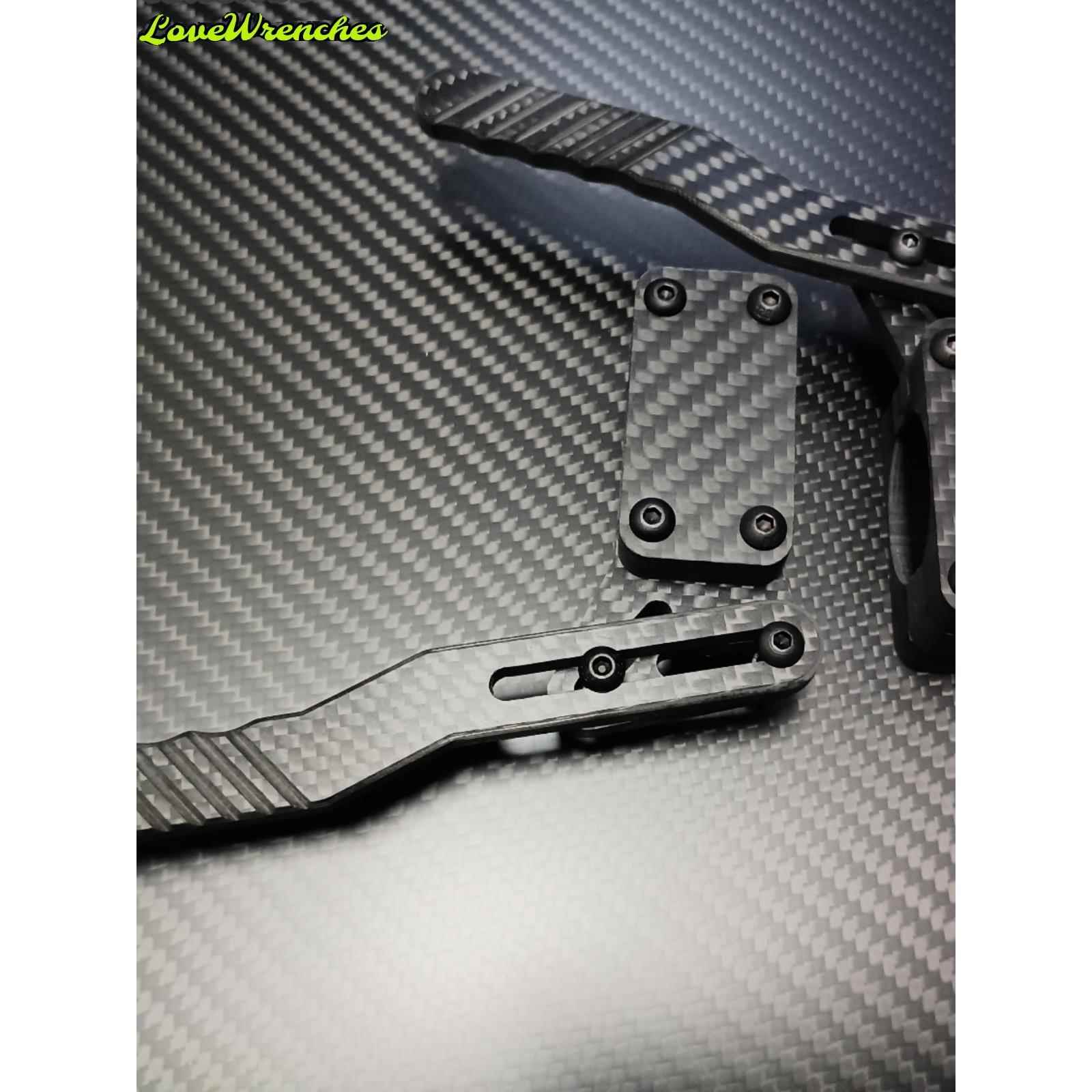 改装方向盘拨片加长杆信号延长杆碳纤维转向灯信号控制杆快拨器