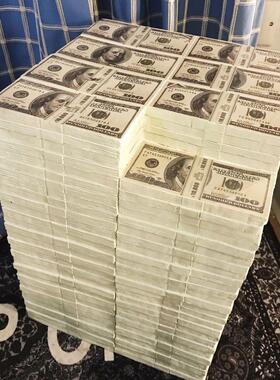 网红美金凳子nigo同款美元美金钞票模型装饰店铺招财摆件陈列道具