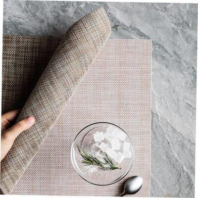 Simple waterproof placemats, western cloth mats