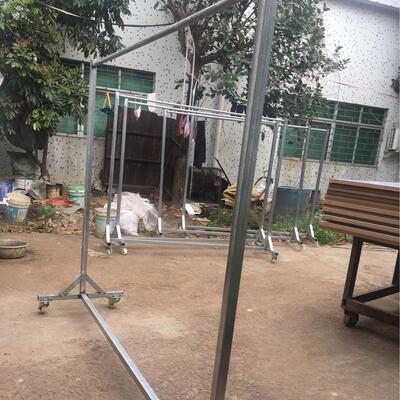 挂衣架落地服装厂大烫挂衣杆展示衣架挂通货架多功能收纳缝纫机