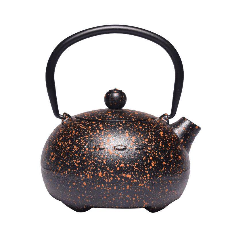 生铁壶小容量300ml煮茶壶400ml铁茶壶覆古功夫茶具茶艺摆件铸铁壶
