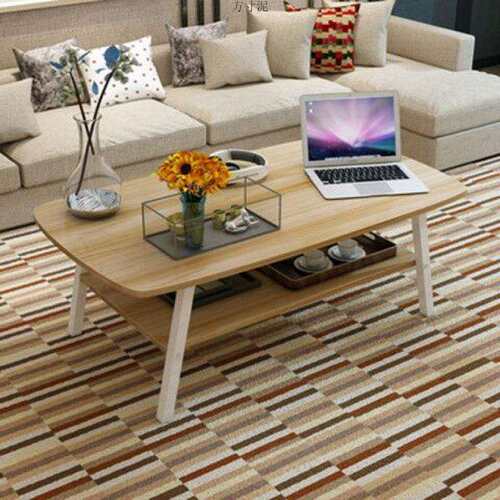 茶几简约小桌子简约客厅茶几矮桌子现代客厅双层小茶几小户型茶几