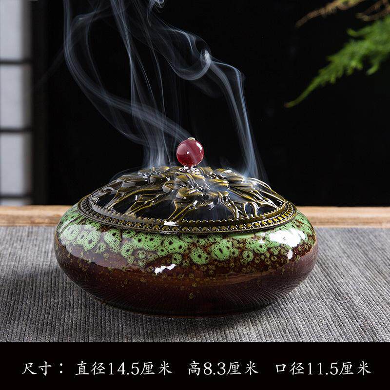 小型香薰炉新款迷你高级感香炉摆件中式冥想禅意小号国风精致香号