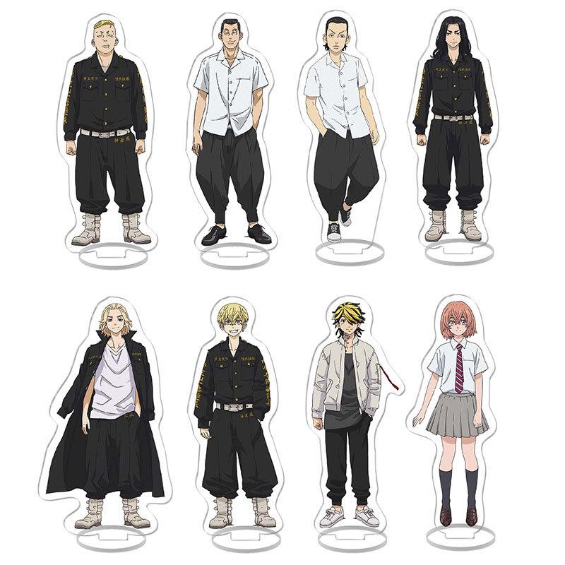 动漫周边东京卍复仇者 林田春树林良平二元次亚克力桌面摆件立牌