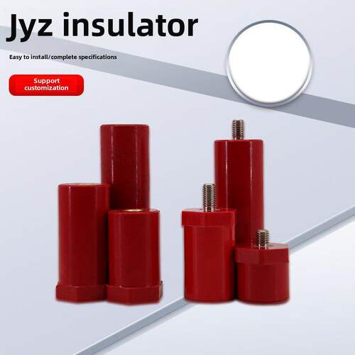 Jyz绝缘子直径20m3 /8新能源高压绝缘柱螺母半棒隔离充电桩端子