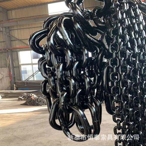 起重链条现货80电磁吸盘链条废钢起重吊装锰钢电磁吸 厂盘各种型
