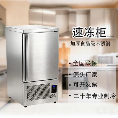 跨境商用速冻柜急冻大小型速冻机保鲜柜零下40度风冷无霜冷冻冰柜