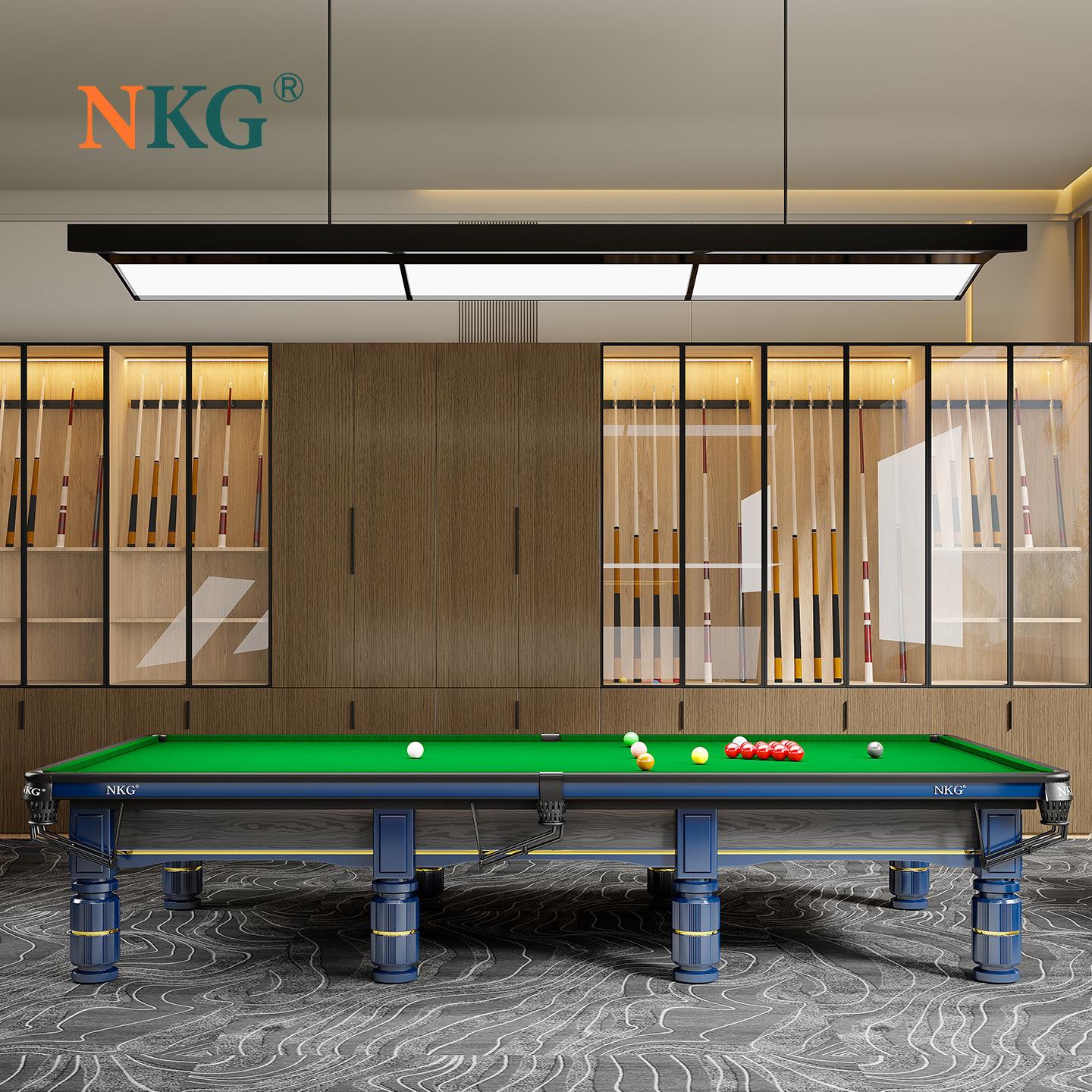 NKG12尺斯诺克台球桌国际标准型别墅英式桌球台球成人案子