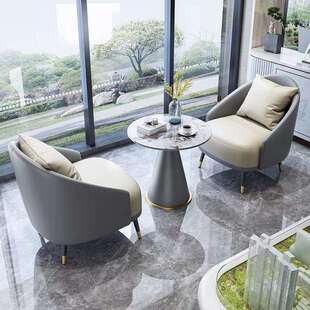 阳台桌椅一桌组合二椅三件套户外休闲茶几桌子沙发几网圆桌接待